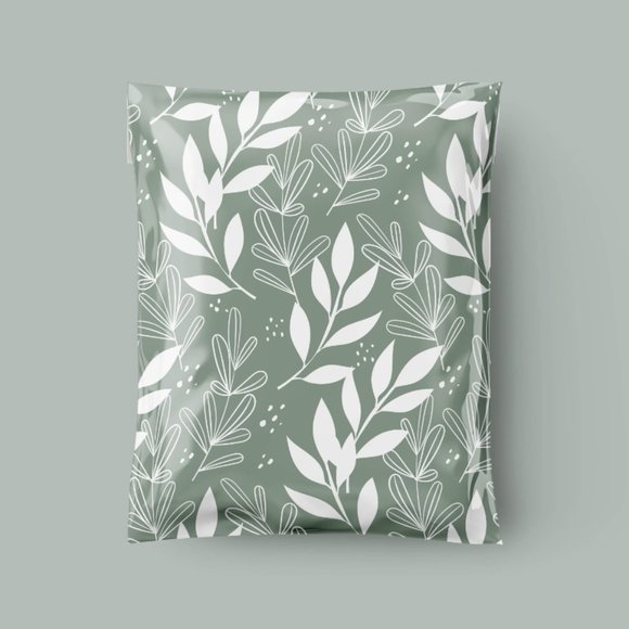 Graceful Mailers Other - 25 Pack Sage Beauty 10x13 Custom Poly Mailer Envelopes